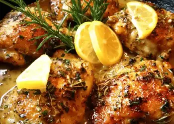 lemon herb chicken thighs