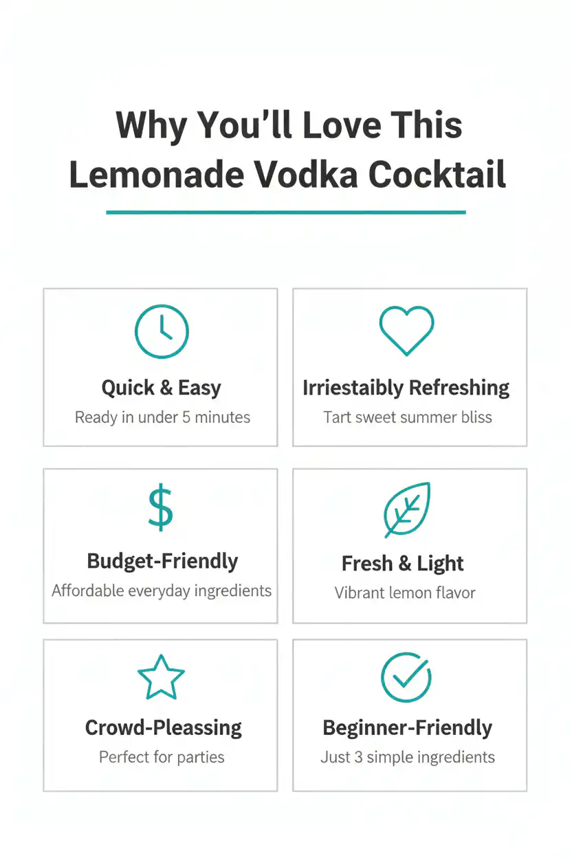 Why you'll love lemonade vodka cocktail