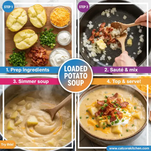 card recipe ingredients and instructions loaded baked potato soup
