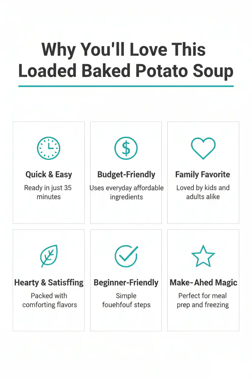 Why you'll love loaded baked potato soup