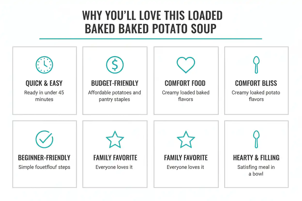 Why you'll love loaded baked potato soup