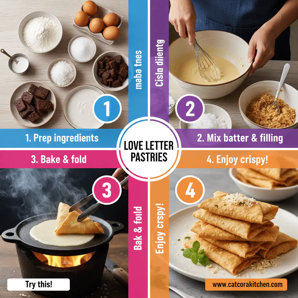 card recipe ingredients and instructions love letter pastries