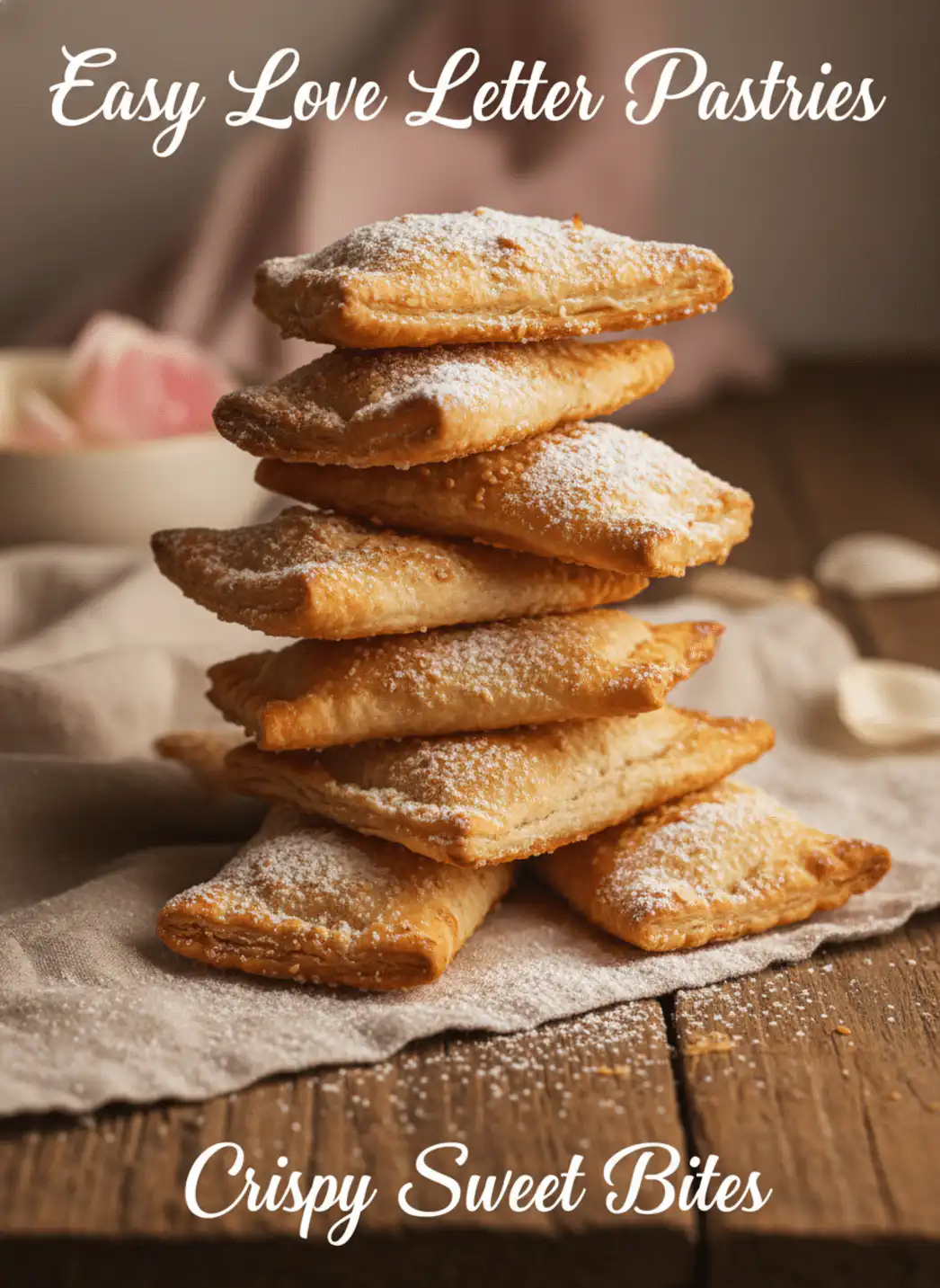 Love Letter Pastries (Sweet Valentine Puff Pastry Hearts)