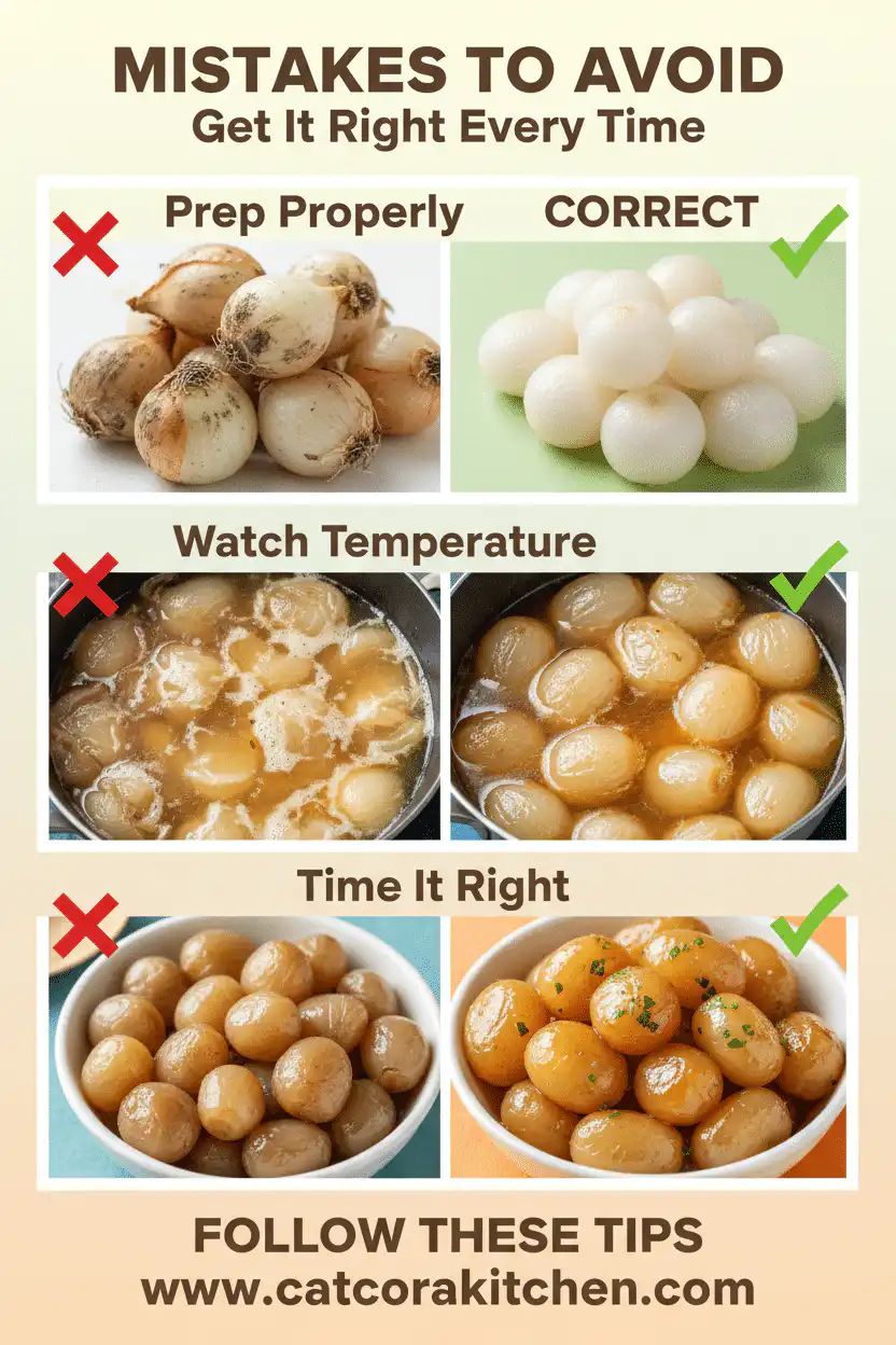 Onion boil common mistakes