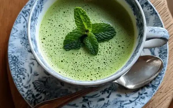 pea and mint soup