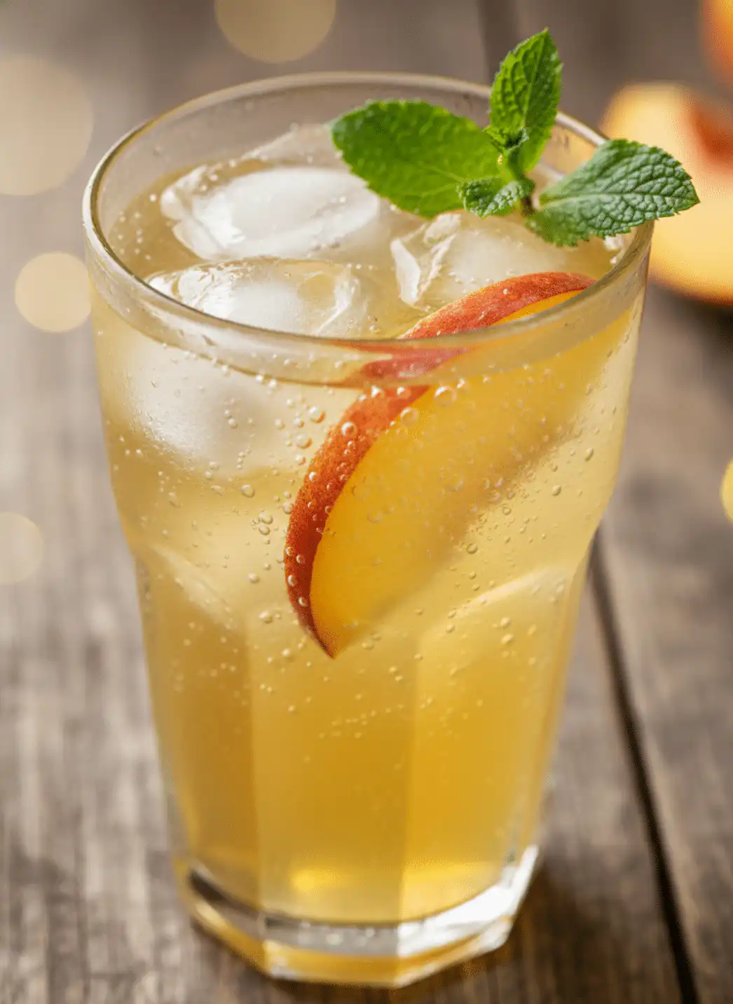 Peach Lemonade – Sweet Tart Summer Drink Recipe