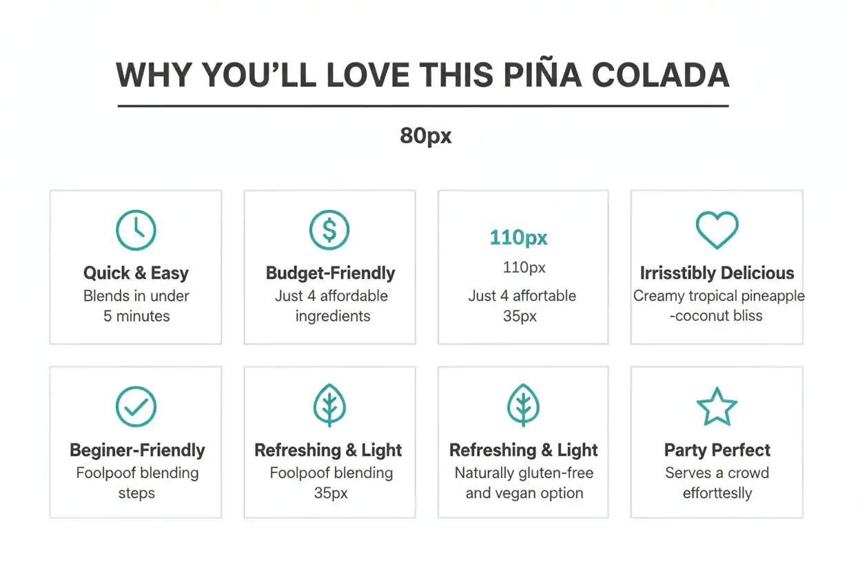 Why you'll love pina colada recipe