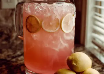pink lemonade vodka punch
