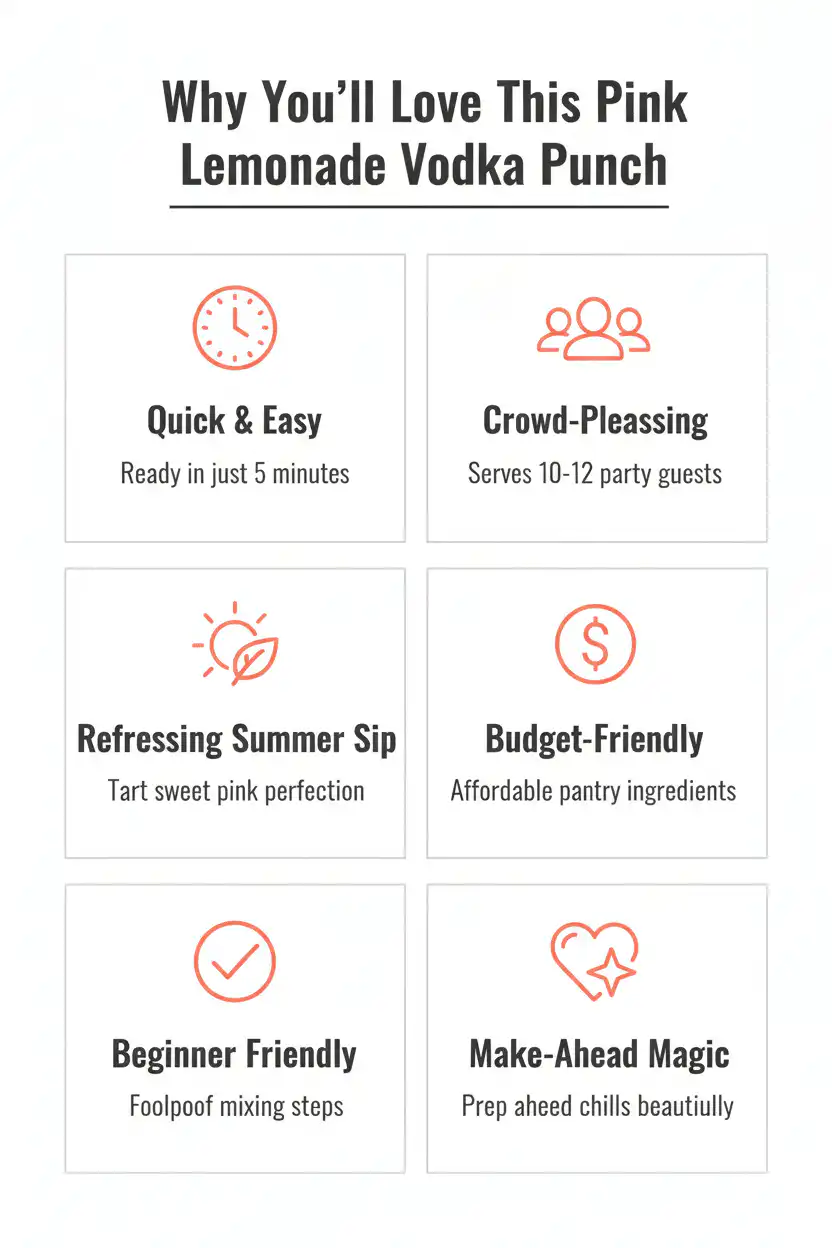 Why you'll love pink lemonade vodka punch