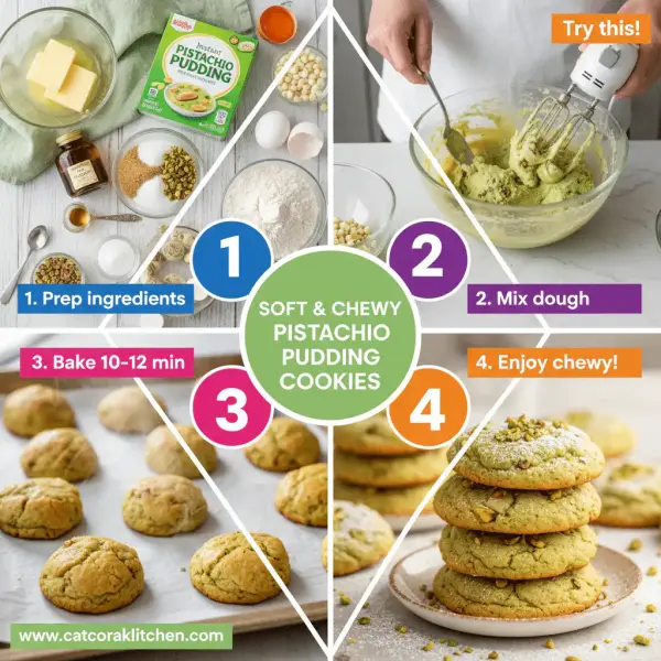 card recipe ingredients and instructions pistachio pudding cookies soft and chewy