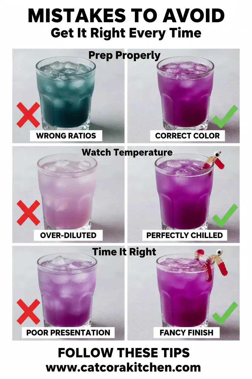 Purple people eater cocktail common mistakes