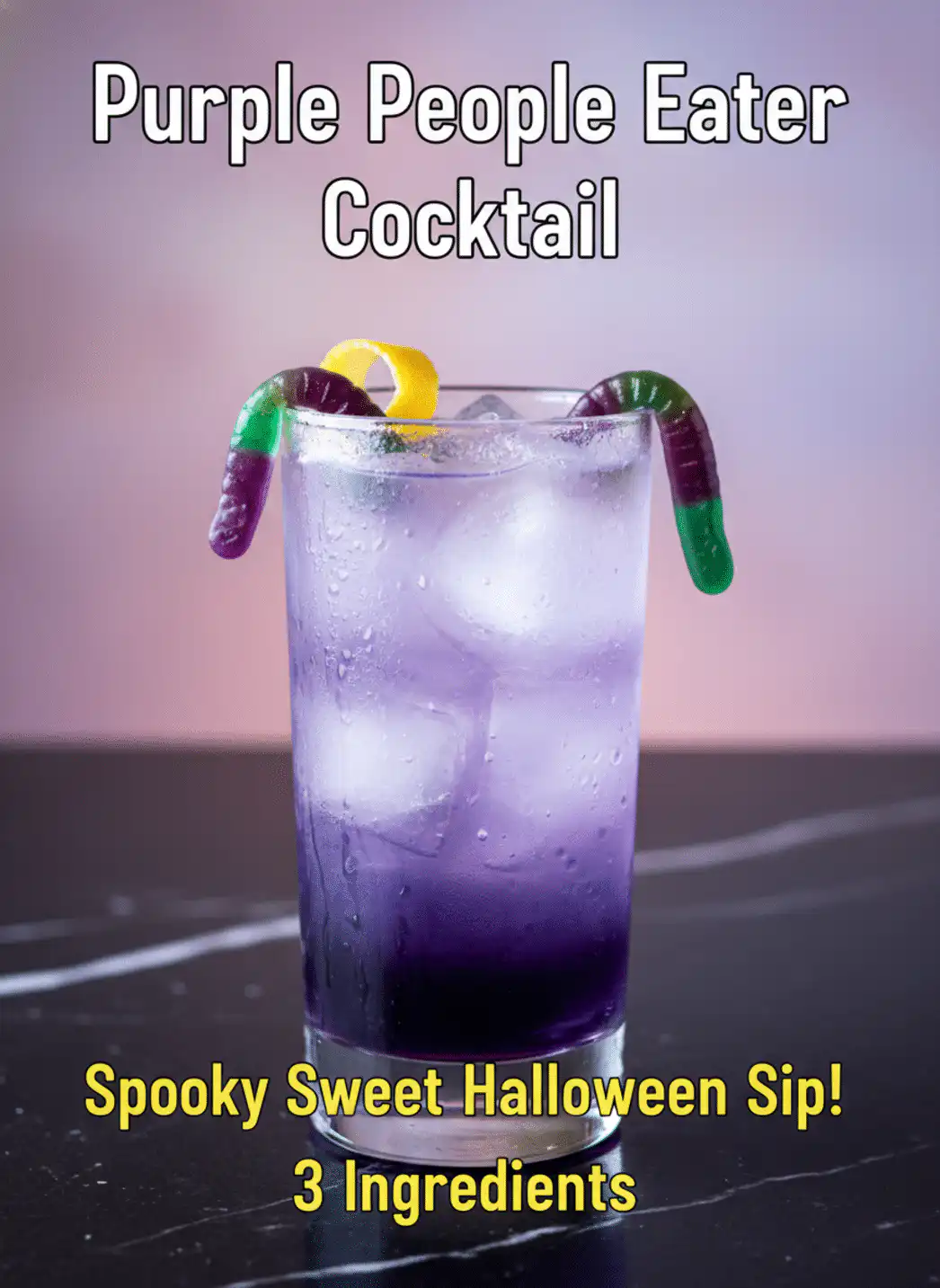 Purple People Eater Cocktail