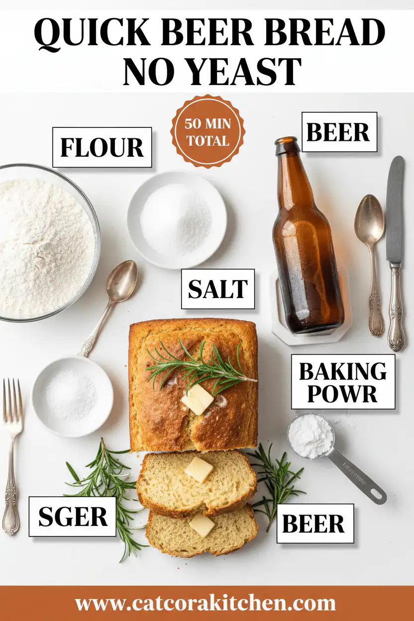 Quick beer bread no yeast ingredients