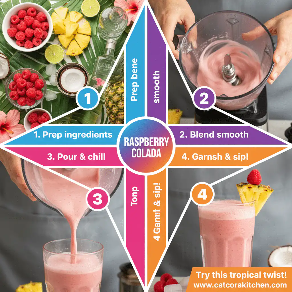 card recipe ingredients and instructions raspberry colada
