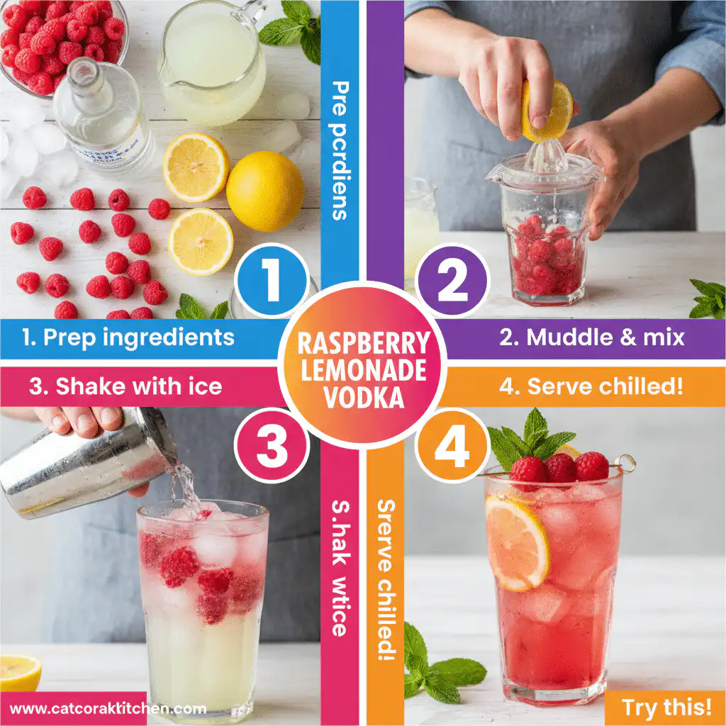 card recipe ingredients and instructions raspberry lemonade vodka
