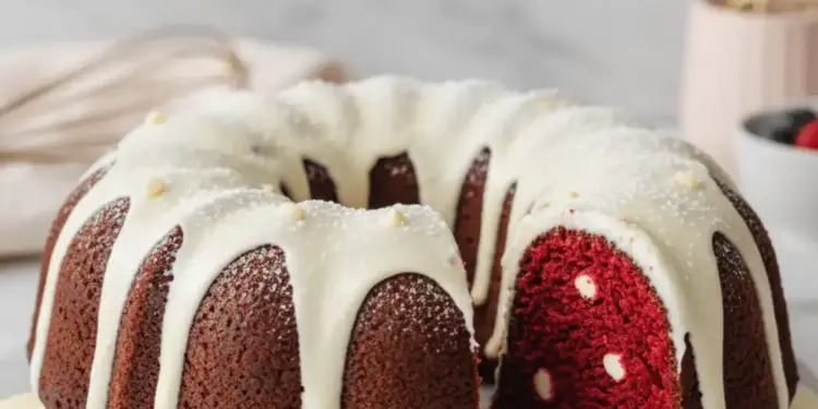 red velvet bundt cake