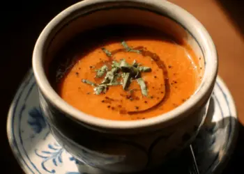 roasted tomato basil soup