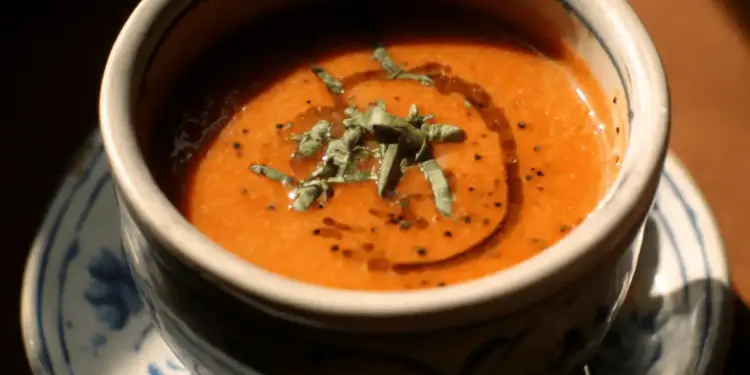 roasted tomato basil soup
