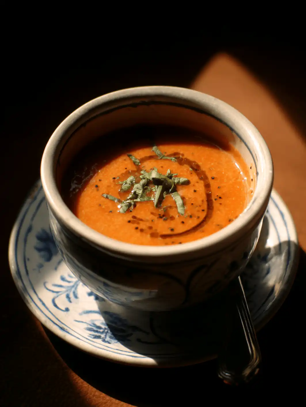 Roasted Tomato Basil Soup – Creamy Homemade Recipe