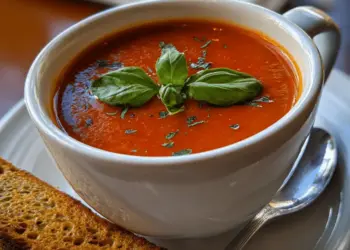 roasted tomato basil soup