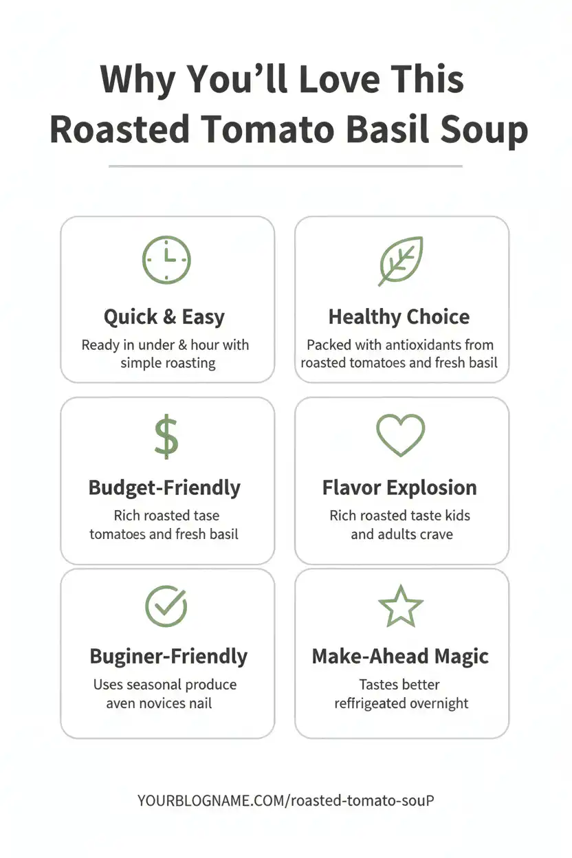 Why you'll love roasted tomato basil soup