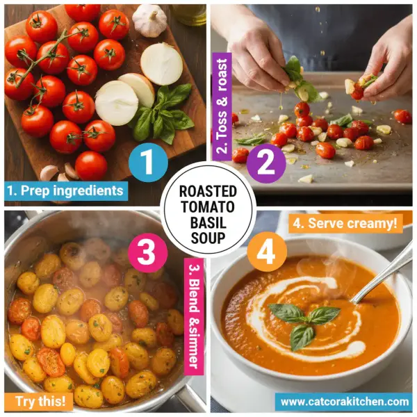 card recipe ingredients and instructions roasted tomato basil soup