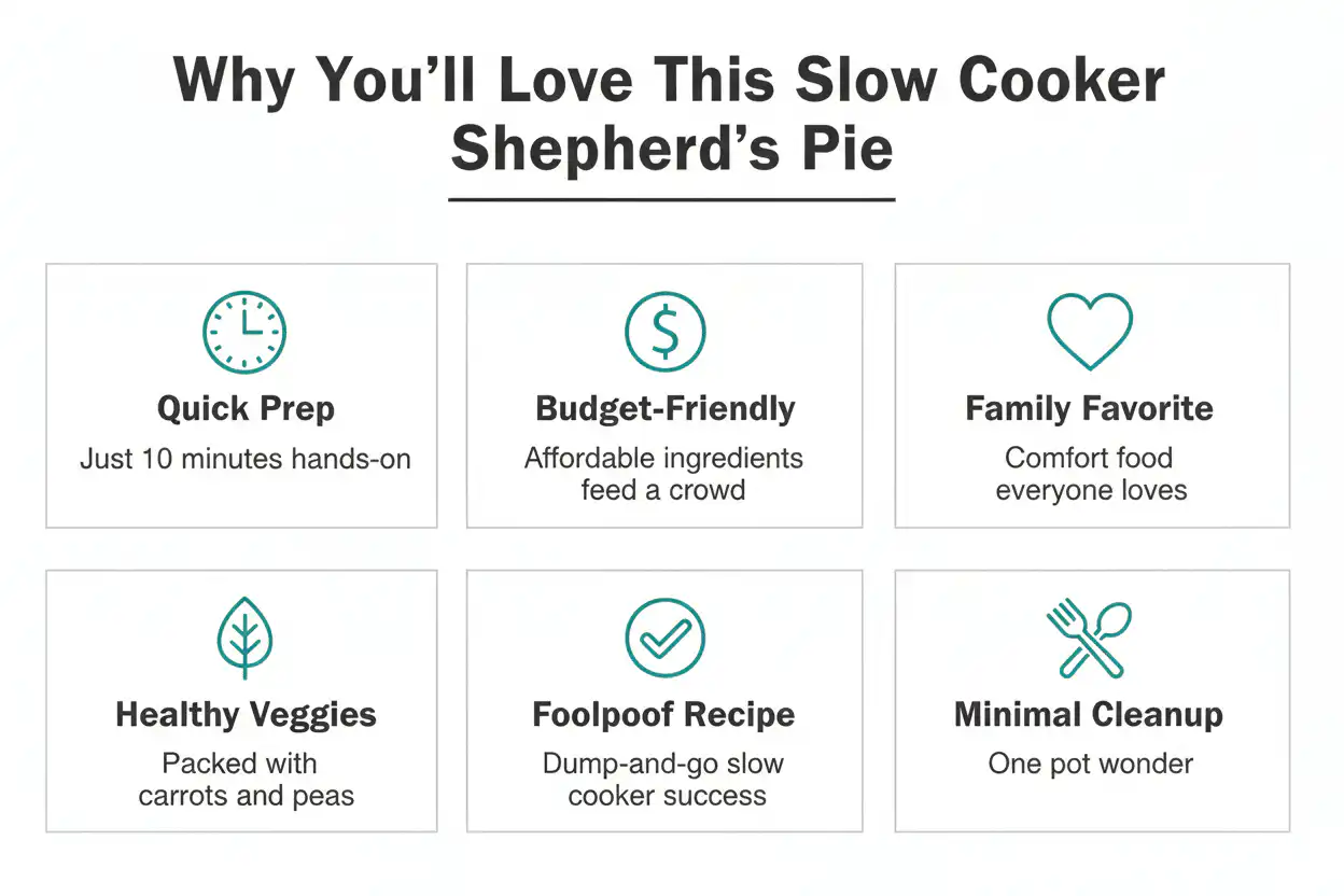 Why you'll love slow cooker Shepherd's Pie