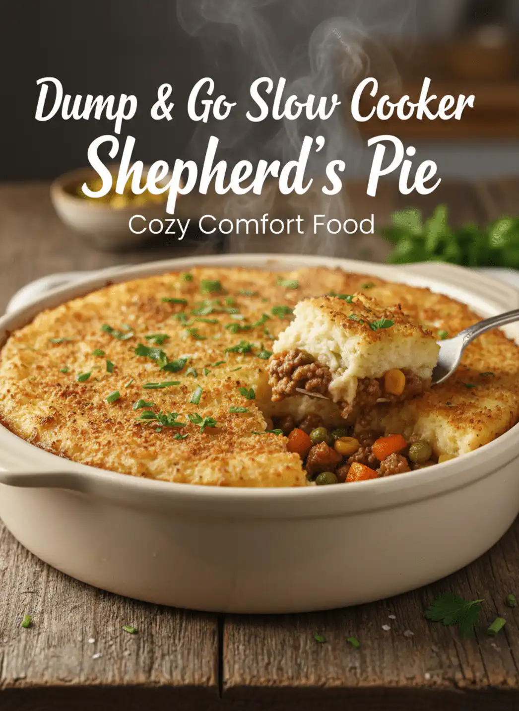 Easy Slow Cooker Shepherd's Pie