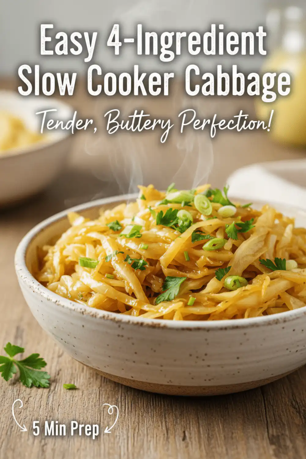 Slow Cooker Cabbage