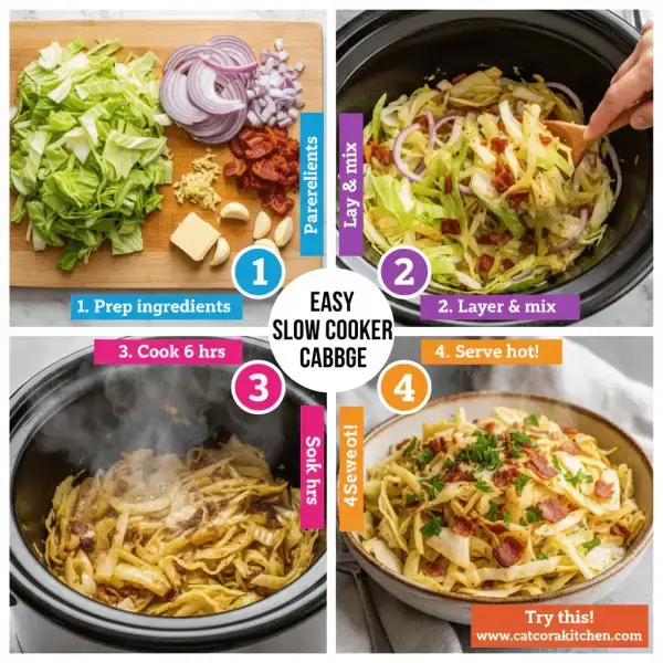card recipe ingredients and instructions slow cooker cabbage