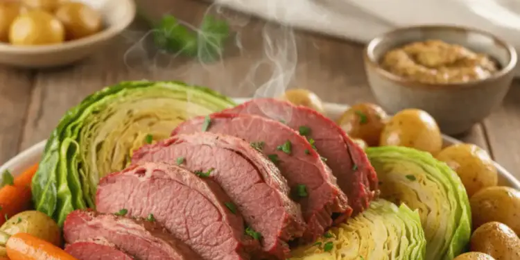 slow cooker corned beef and cabbage