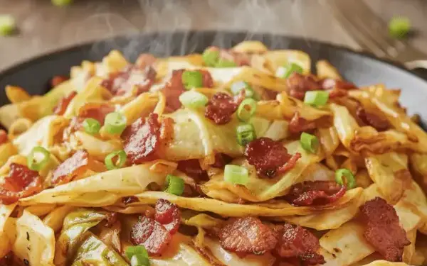 southern fried cabbage