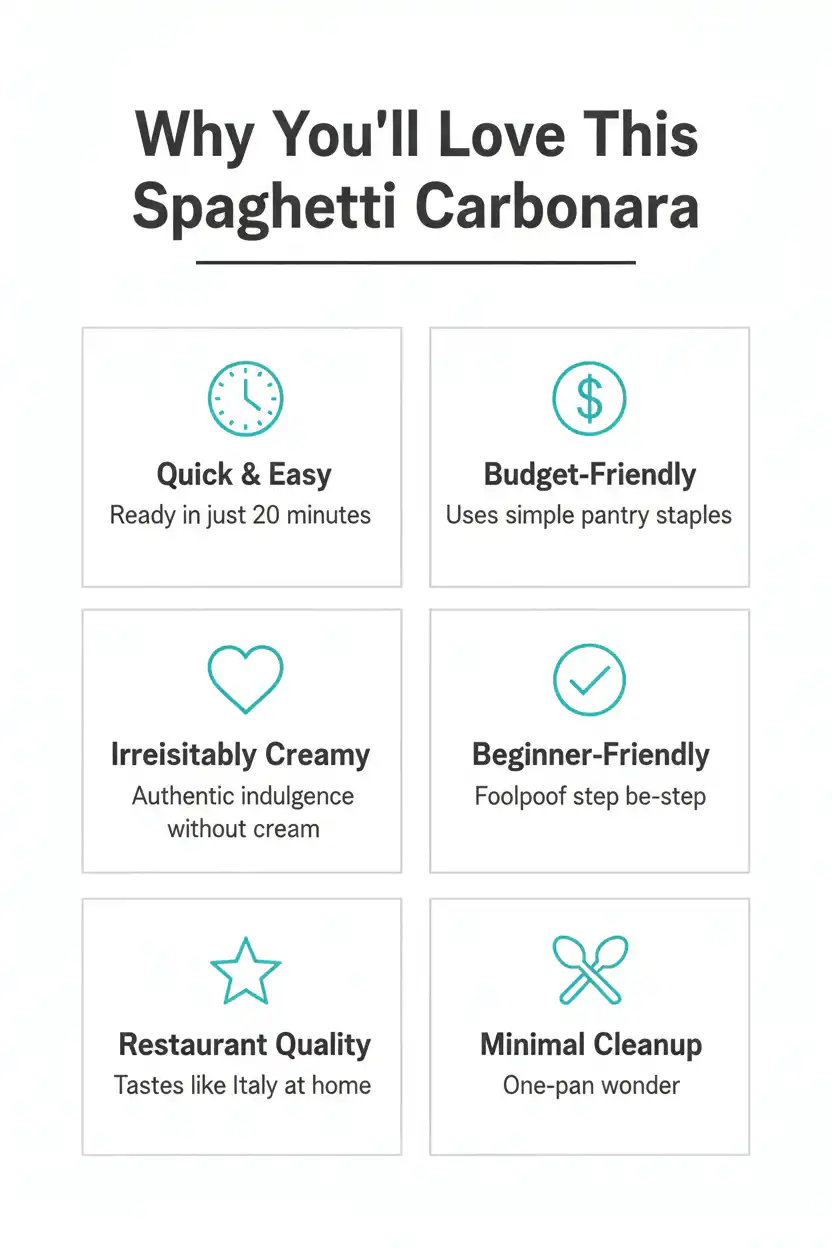 Why you'll love spaghetti carbonara