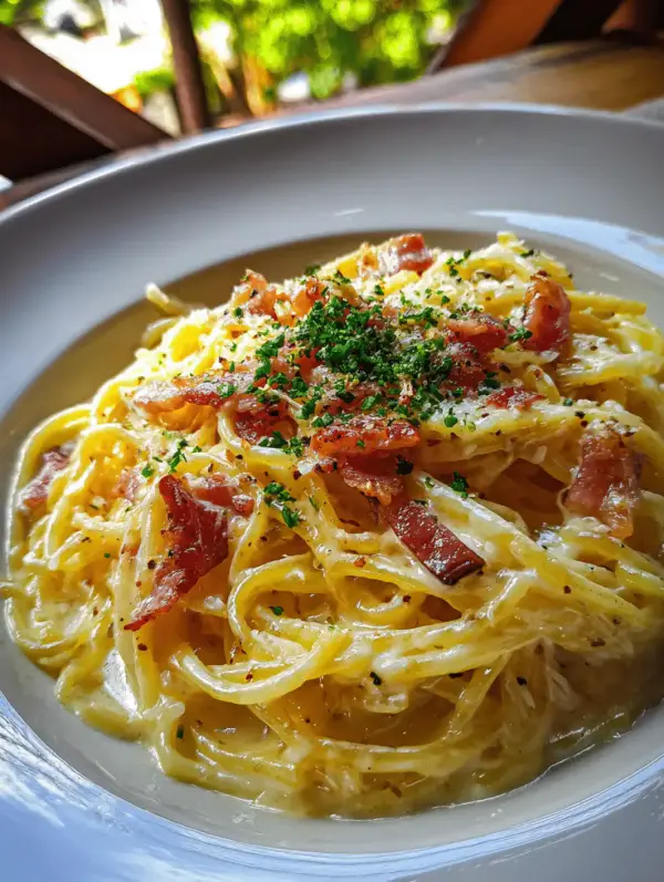 Spaghetti Carbonara – Authentic Italian Recipe