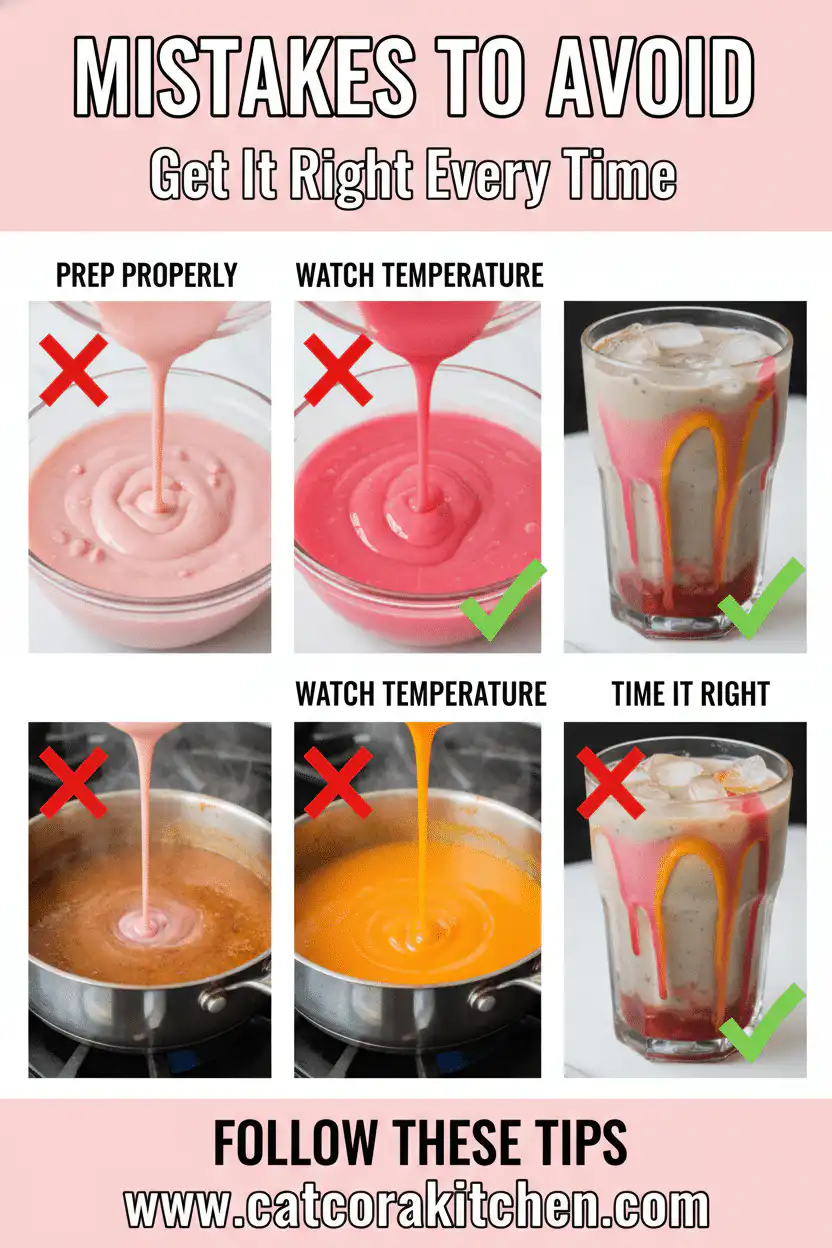 Starburst drip drink common mistakes