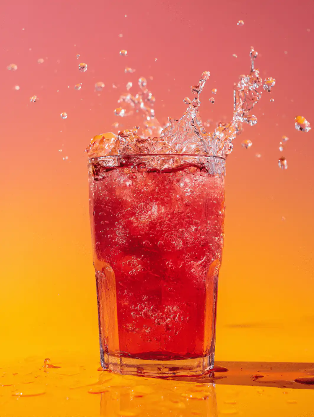 Starburst Drip Drink – Colorful Layered Fruity Cocktail