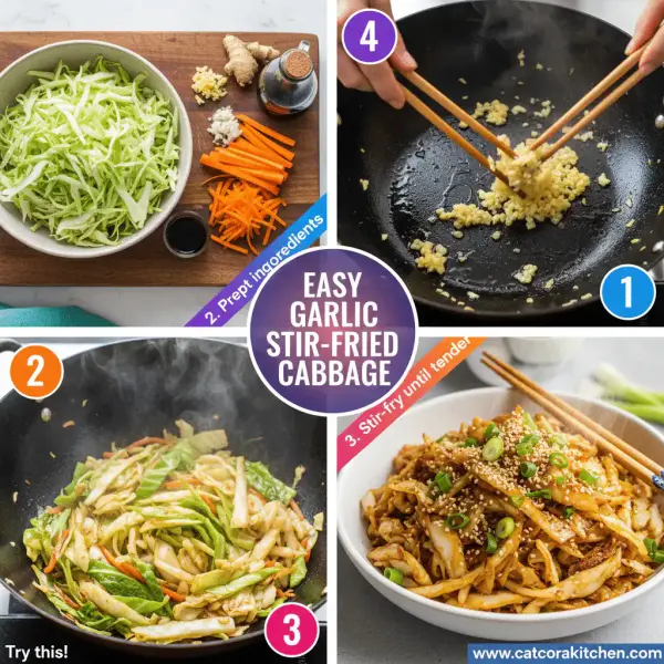 card recipe ingredients and instructions stir-fried cabbage