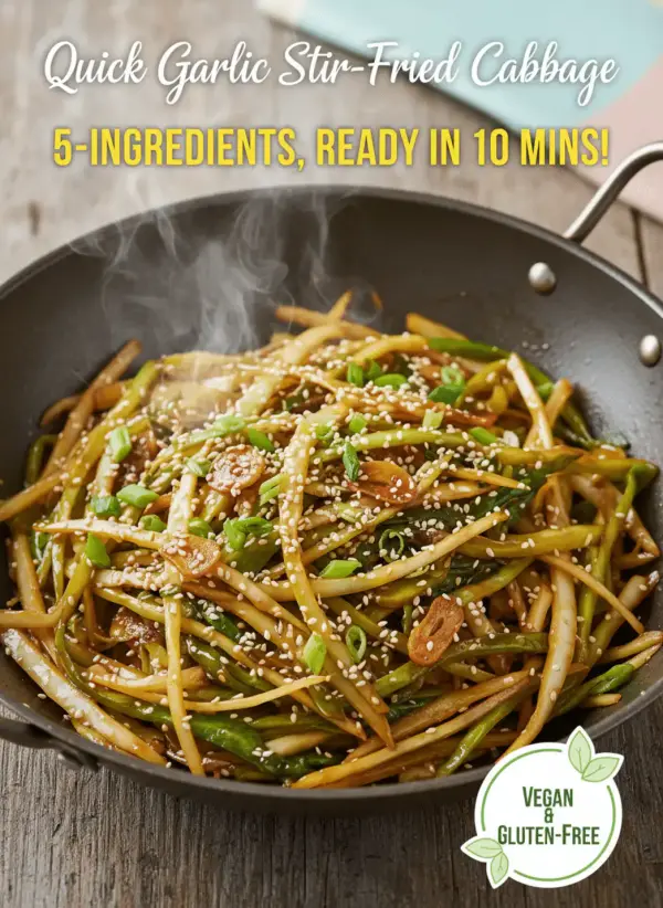 Stir-Fried Cabbage: Quick Asian-Style Sesame Recipe