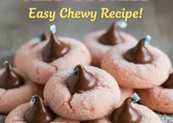 strawberry kiss cookies