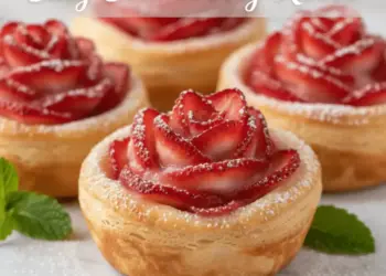 strawberry roses