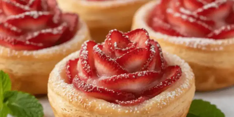 strawberry roses