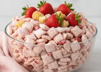 strawberry shortcake puppy chow