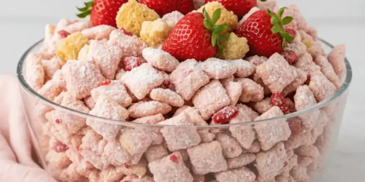 strawberry shortcake puppy chow