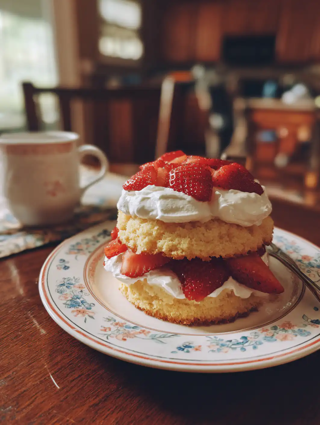 Strawberry Shortcake with Homemade Biscuits