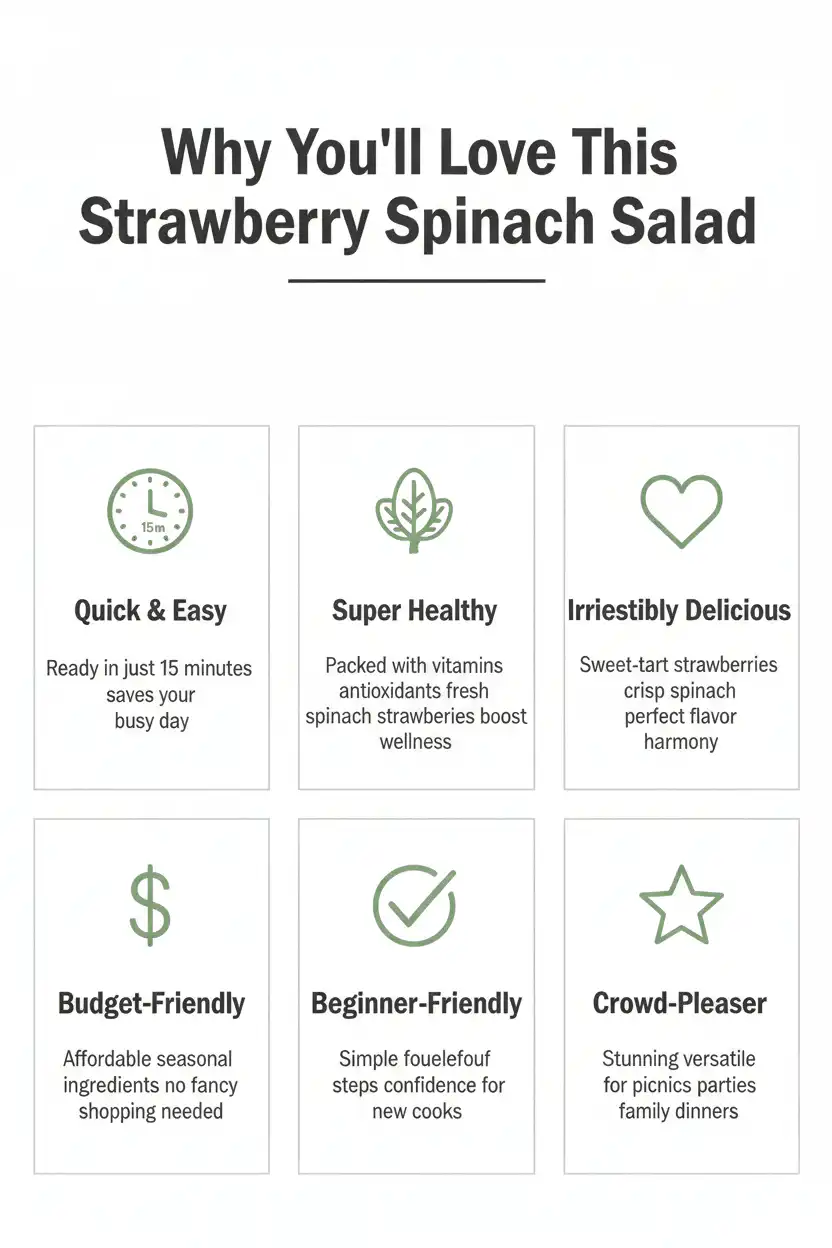 Why you'll love strawberry spinach salad