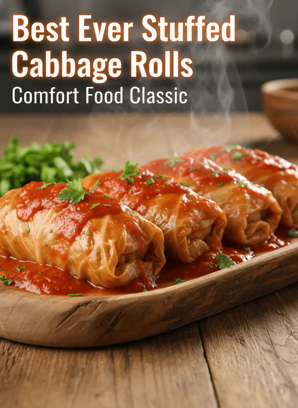 Stuffed Cabbage Rolls: Traditional Recipe with Beef & Rice