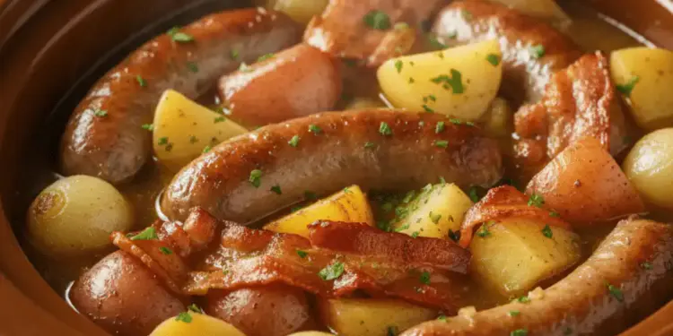 traditional Dublin Coddle slow cooker