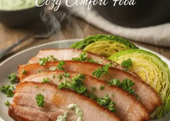 traditional Irish boiled bacon and cabbage