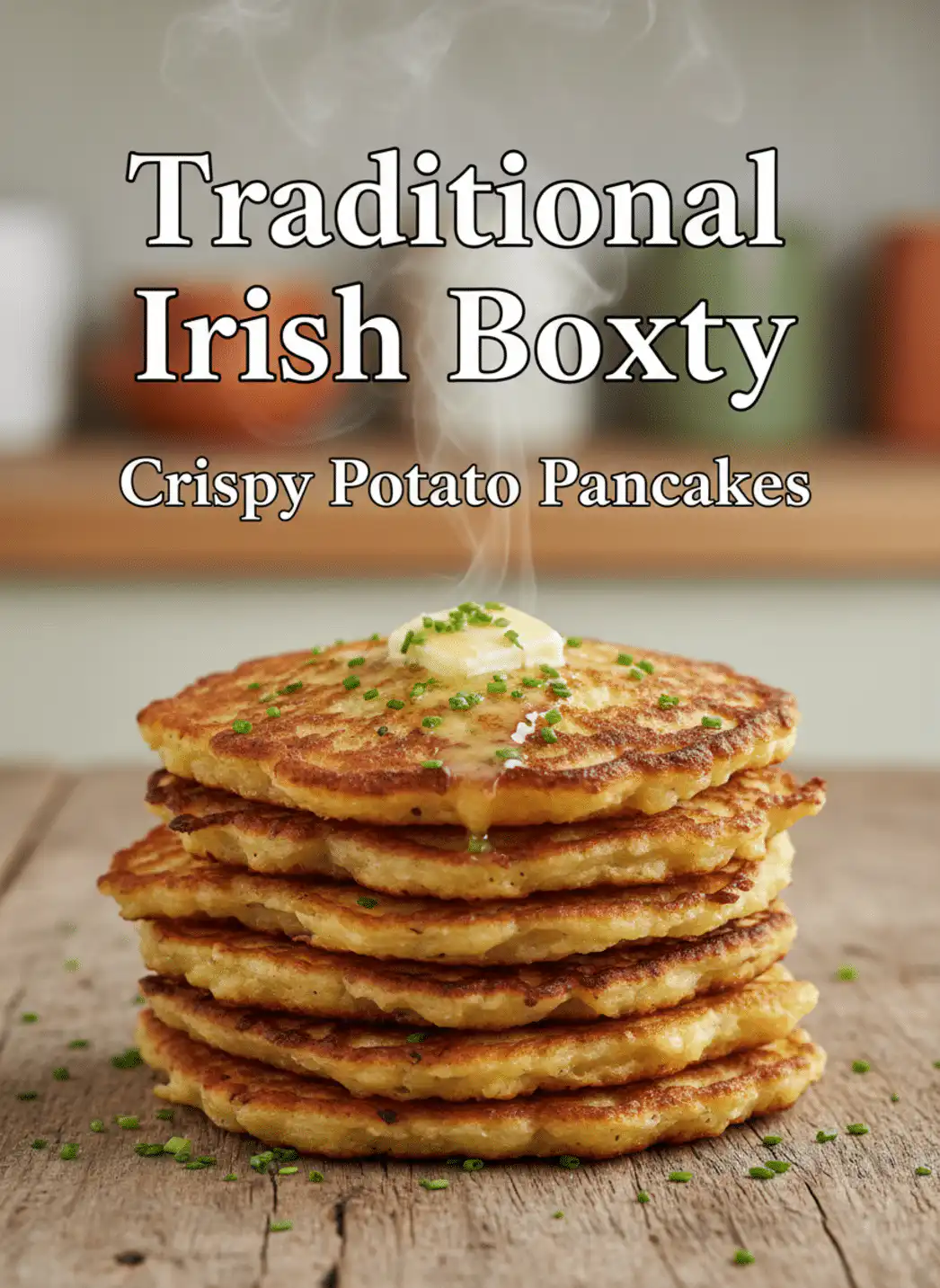 Traditional Irish Boxty Potato Pancakes