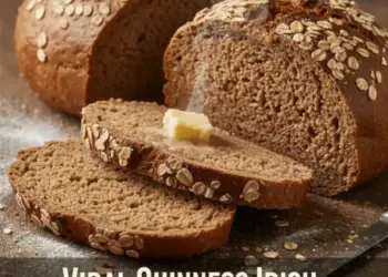 traditional Irish brown bread Guinness